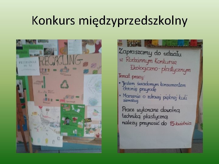 Konkurs międzyprzedszkolny 