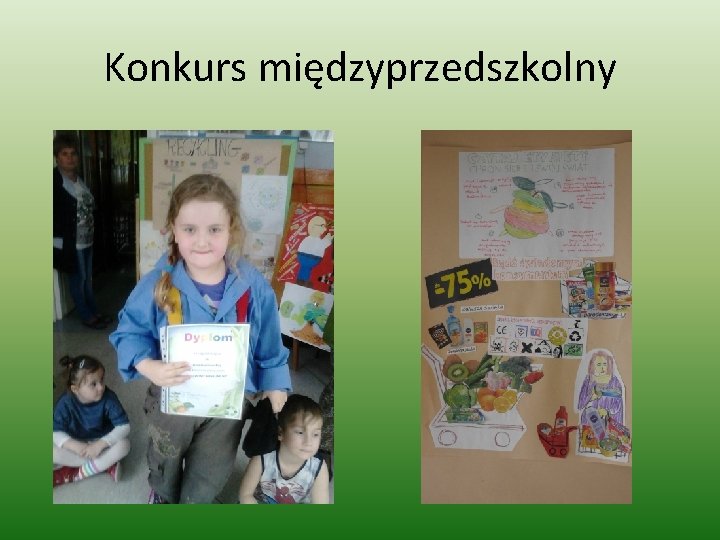 Konkurs międzyprzedszkolny Konkurs międzyprzedszkolny