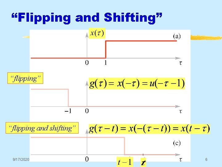 “Flipping and Shifting” “flipping and shifting” 9/17/2020 © 2003, JH Mc. Clellan & RW