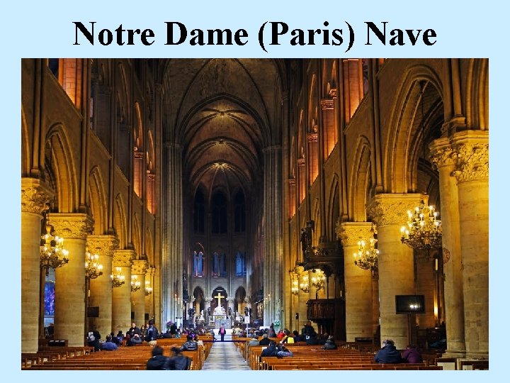 Notre Dame (Paris) Nave 