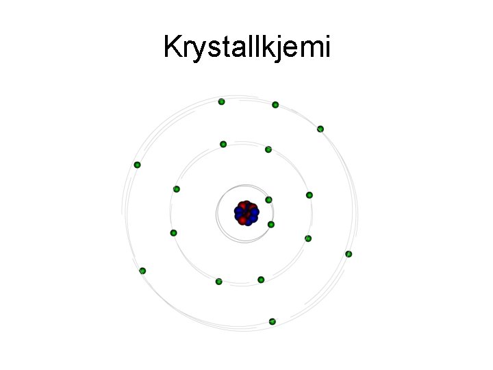 Krystallkjemi 