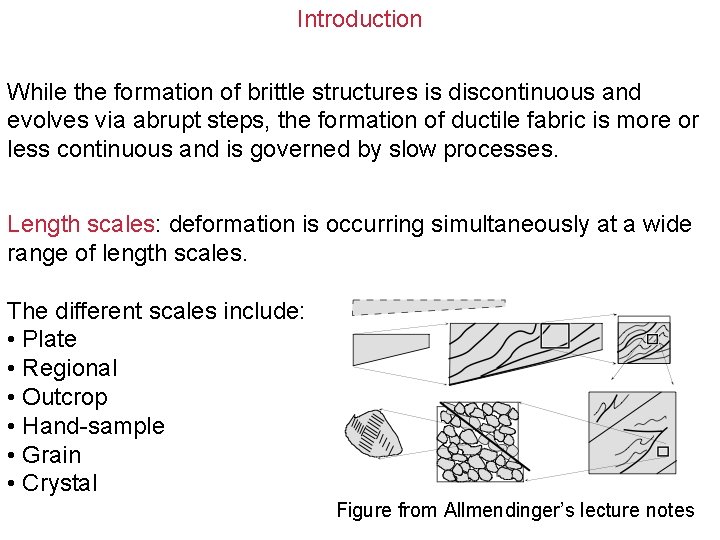 Introduction While the formation of brittle structures is discontinuous and evolves via abrupt steps,