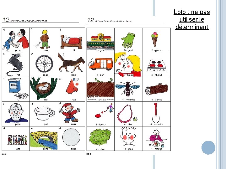 Loto : ne pas utiliser le déterminant 