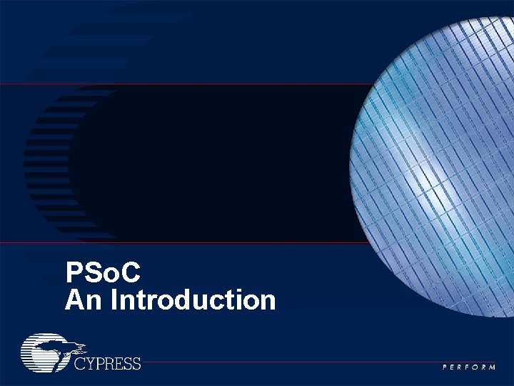 PSo. C An Introduction 