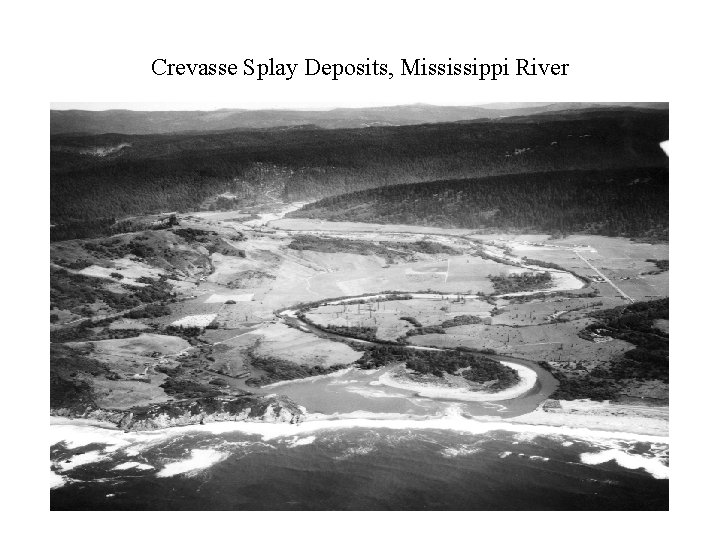 Crevasse Splay Deposits, Mississippi River Crevasse Splay Deposits, Mississippi River
