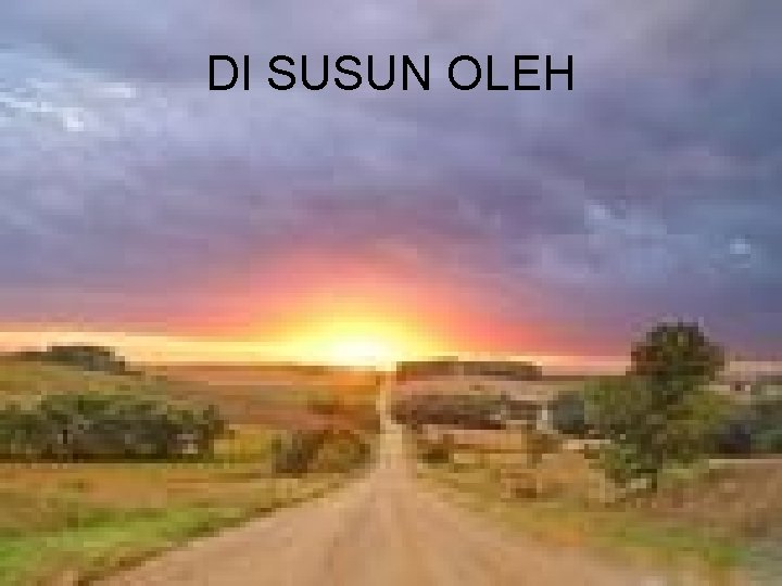 DI SUSUN OLEH 
