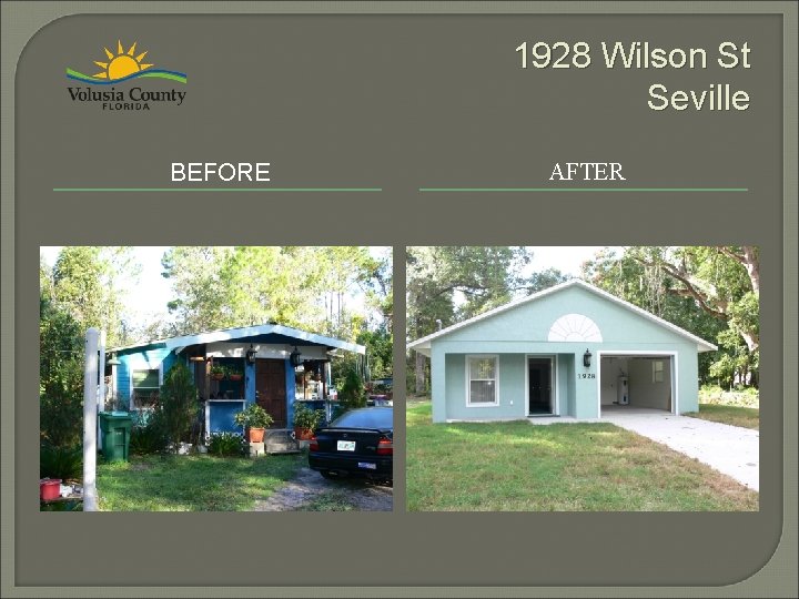 1928 Wilson St Seville BEFORE AFTER 