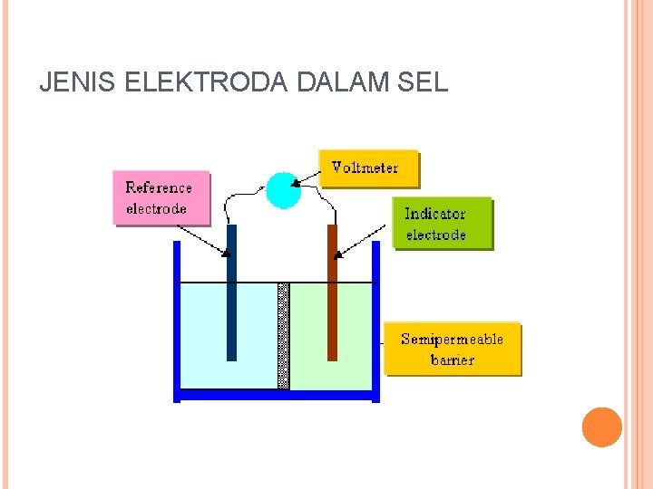 JENIS ELEKTRODA DALAM SEL 