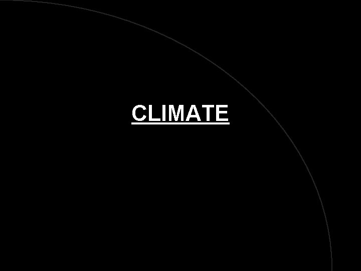 CLIMATE 