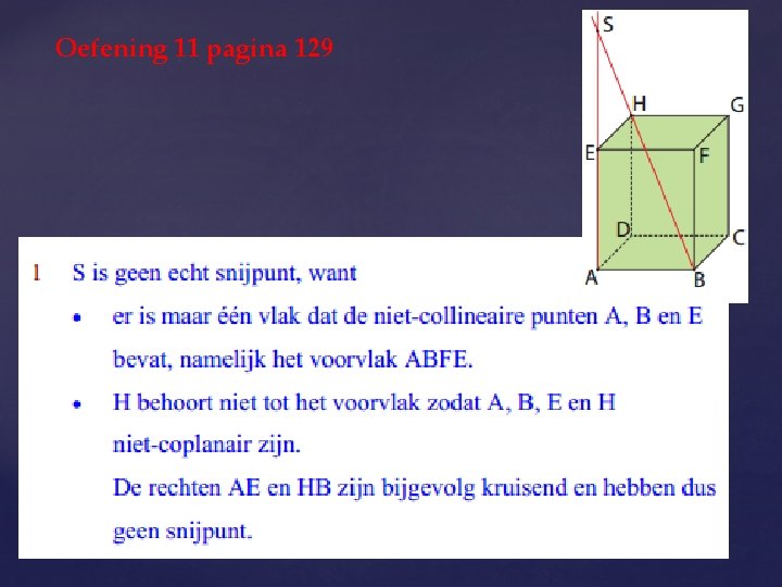 Oefening 11 pagina 129 