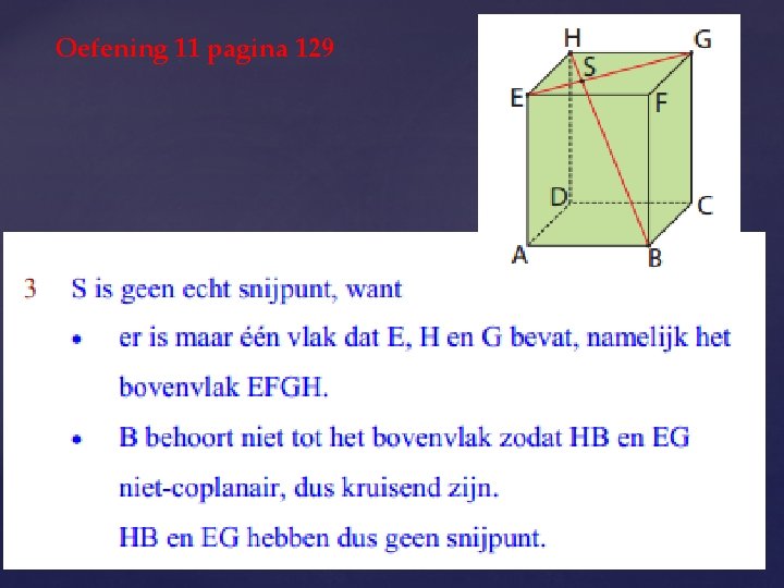 Oefening 11 pagina 129 