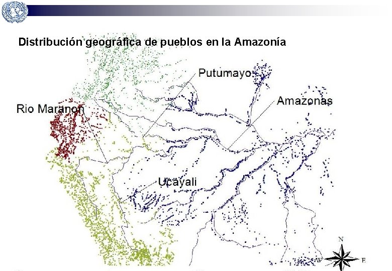 Distribución geográfica de pueblos en la Amazonía 23 