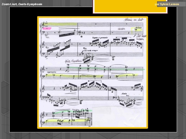 Zoom Liszt, Dante-Symphonie par Sylvie Lannes Zoom Liszt, Dante-Symphonie par Sylvie Lannes