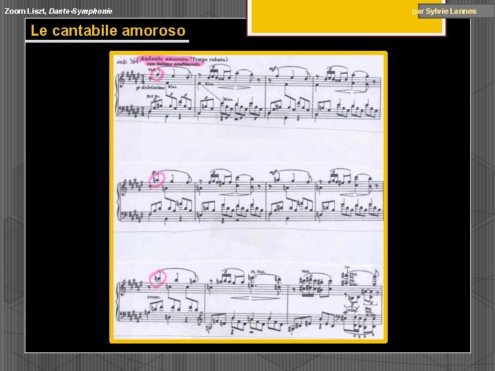 Zoom Liszt, Dante-Symphonie par Sylvie Lannes Le cantabile amoroso Zoom Liszt, Dante-Symphonie par Sylvie Lannes Le cantabile amoroso