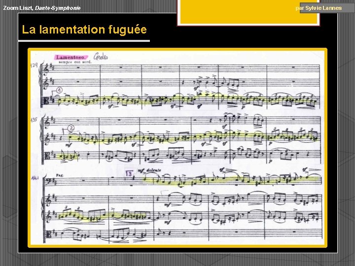 Zoom Liszt, Dante-Symphonie par Sylvie Lannes La lamentation fuguée Zoom Liszt, Dante-Symphonie par Sylvie Lannes La lamentation fuguée