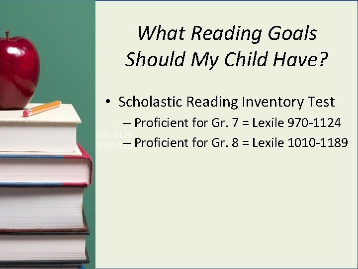 What Reading Goals Should My Child Have? • Scholastic Reading Inventory Test Scholastic Computer