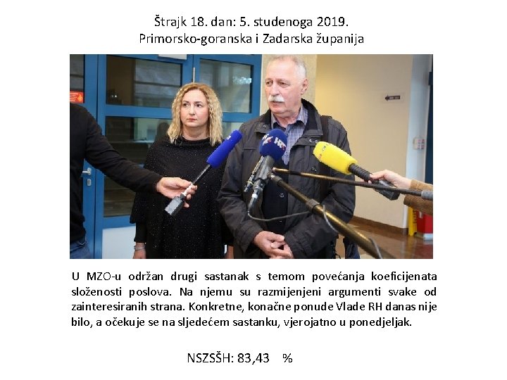 Štrajk 18. dan: 5. studenoga 2019. Primorsko-goranska i Zadarska županija U MZO-u održan drugi Štrajk 18. dan: 5. studenoga 2019. Primorsko-goranska i Zadarska županija U MZO-u održan drugi