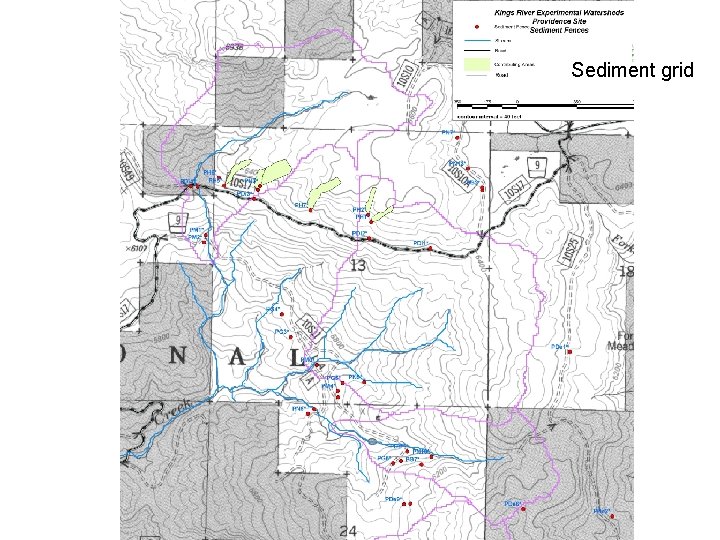 Sediment grid Sediment grid
