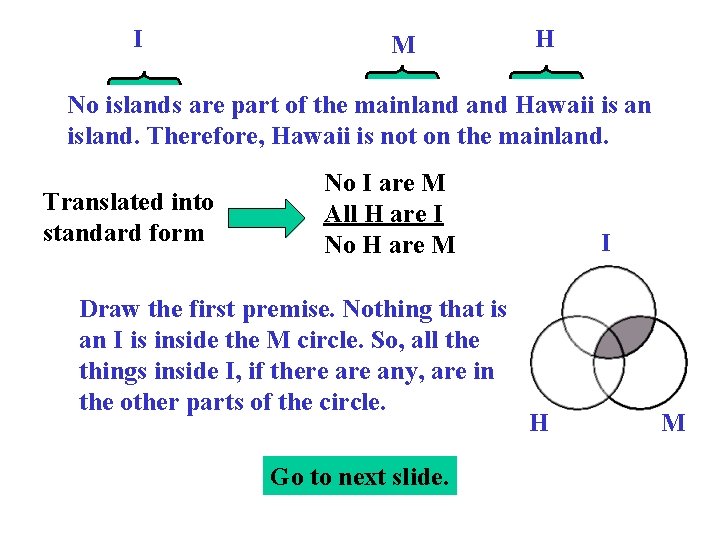 I M H No islands are part of the mainland Hawaii is an island.