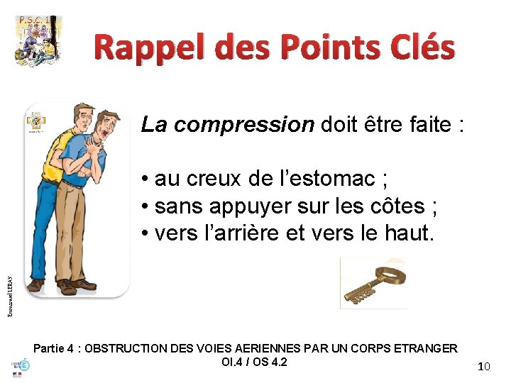 Rappel des Points Clés La compression doit être faite : Emmanuel LERAY • au Rappel des Points Clés La compression doit être faite : Emmanuel LERAY • au