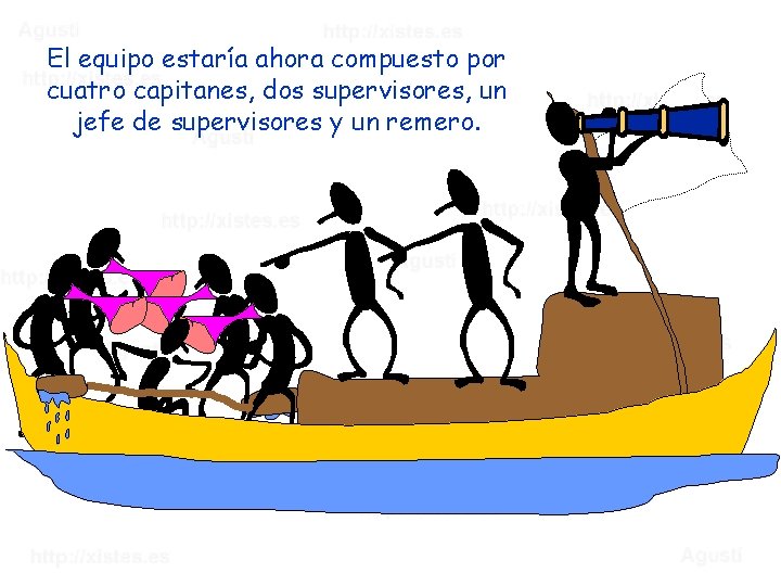 El equipo estaría ahora compuesto por cuatro capitanes, dos supervisores, un jefe de supervisores