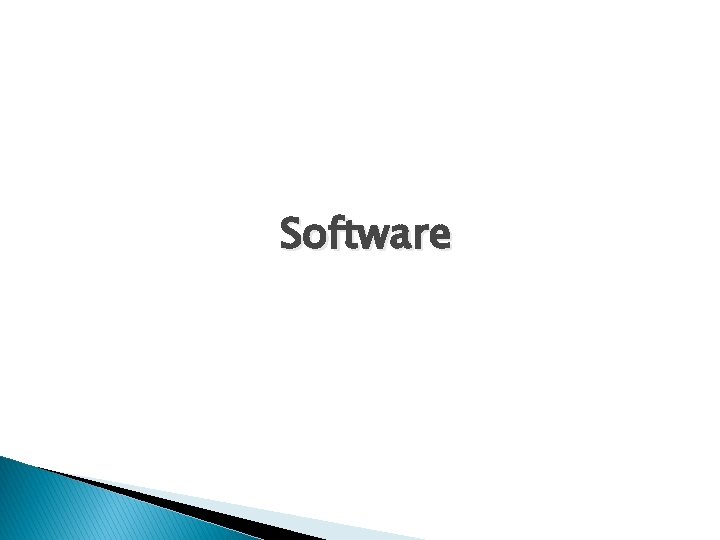 Software 