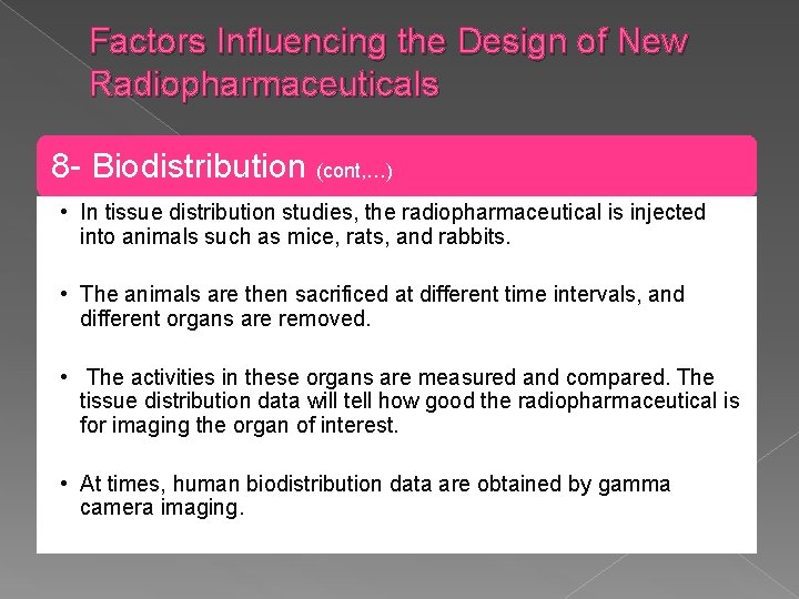Radiopharmaceuticals and Methods of Radiolabeling Definition of a