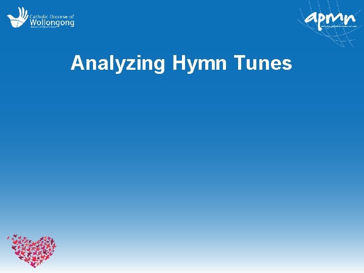 Analyzing Hymn Tunes 