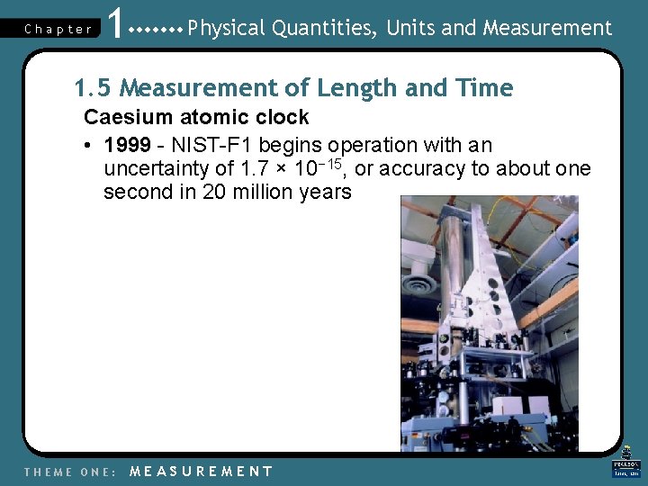 Chapter 1 Physical Quantities, Units and Measurement 1. 5 Measurement of Length and Time