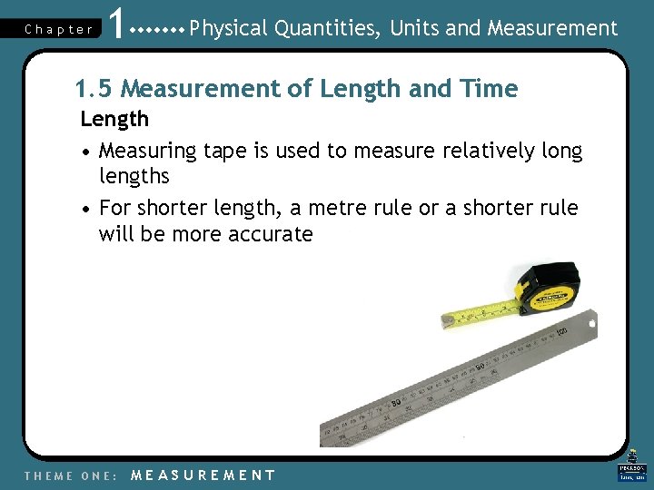 Chapter 1 Physical Quantities, Units and Measurement 1. 5 Measurement of Length and Time