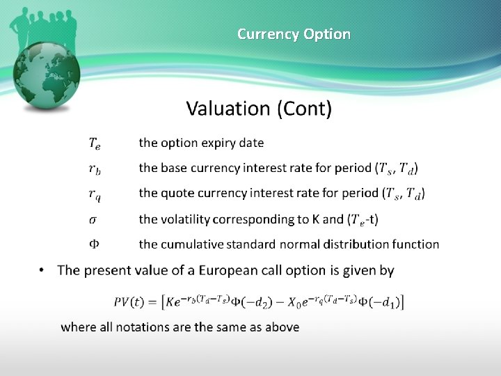 Currency Option • 