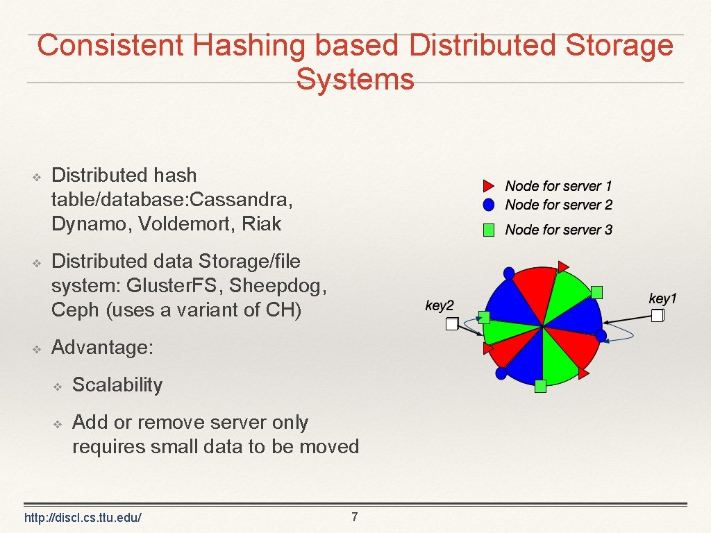 Elastic Consistent Hashing For Distributed Storage Systems Wei