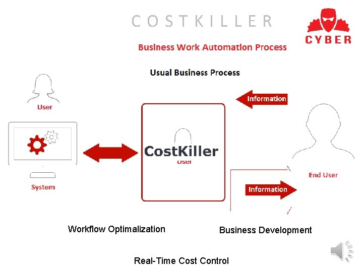 COSTKILLER Workflow Optimalization Business Development Real-Time Cost Control 