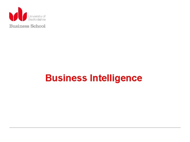 Business Intelligence 