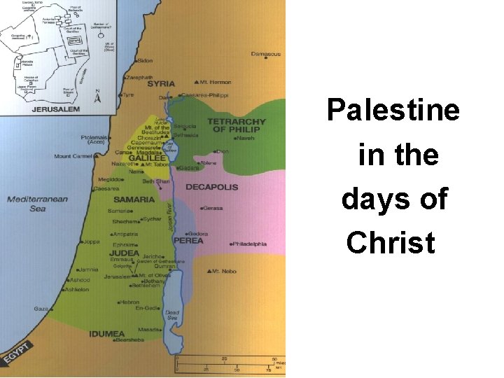 Palestine in the days of Christ 