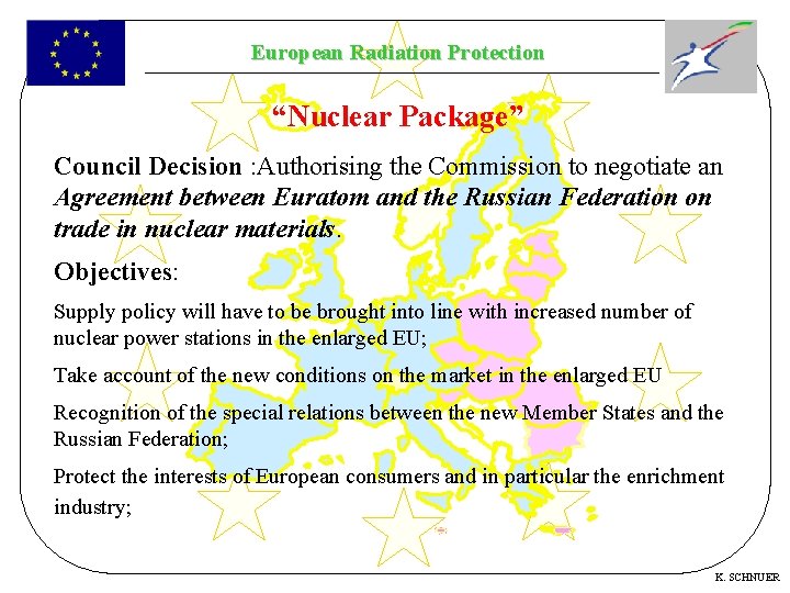 European Radiation Protection “Nuclear Package” Council Decision : Authorising the Commission to negotiate an