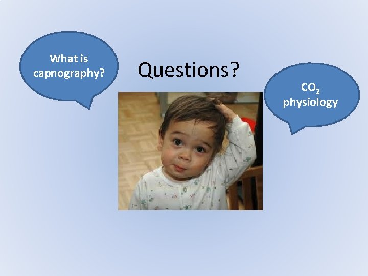 What is capnography? Questions? CO 2 physiology What is capnography? Questions? CO 2 physiology