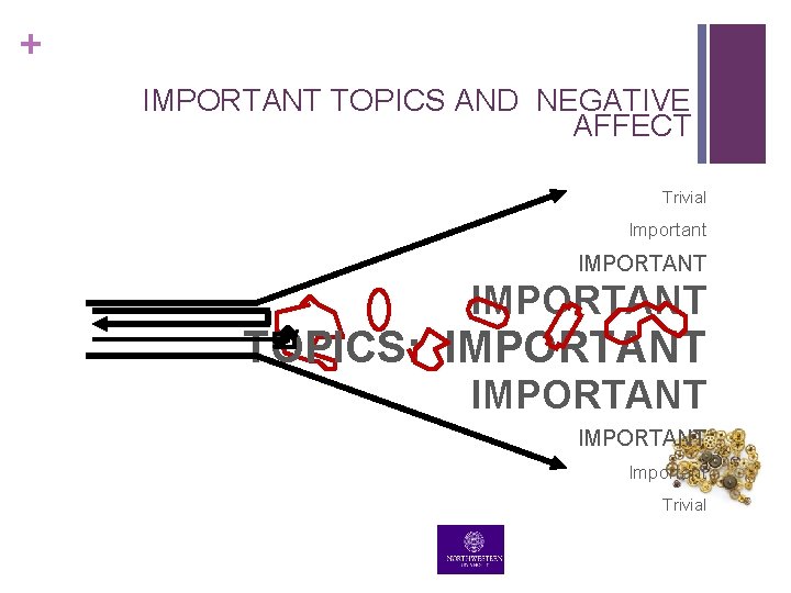 + IMPORTANT TOPICS AND NEGATIVE AFFECT Trivial Important IMPORTANT TOPICS: IMPORTANT Important Trivial + IMPORTANT TOPICS AND NEGATIVE AFFECT Trivial Important IMPORTANT TOPICS: IMPORTANT Important Trivial
