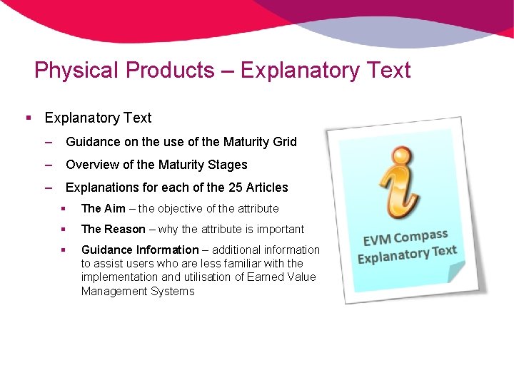 EVM Compass Assessing Increasing EVM Maturity within Projects