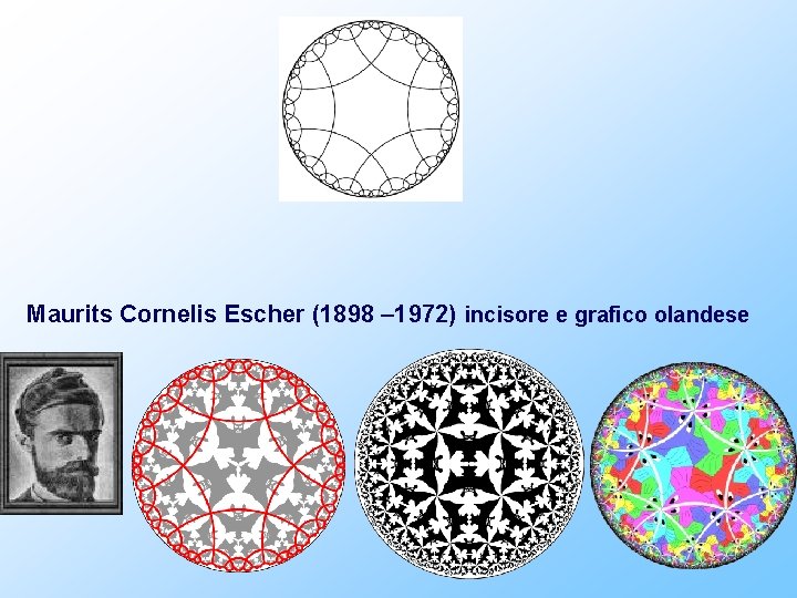 Maurits Cornelis Escher (1898 – 1972) incisore e grafico olandese 