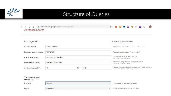 Structure of Queries 