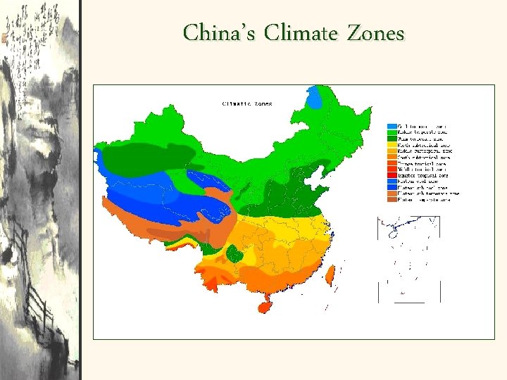 China’s Climate Zones 