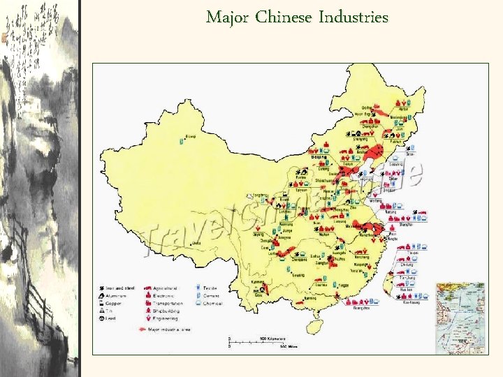 Major Chinese Industries 
