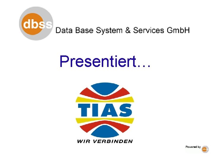 Presentiert… 