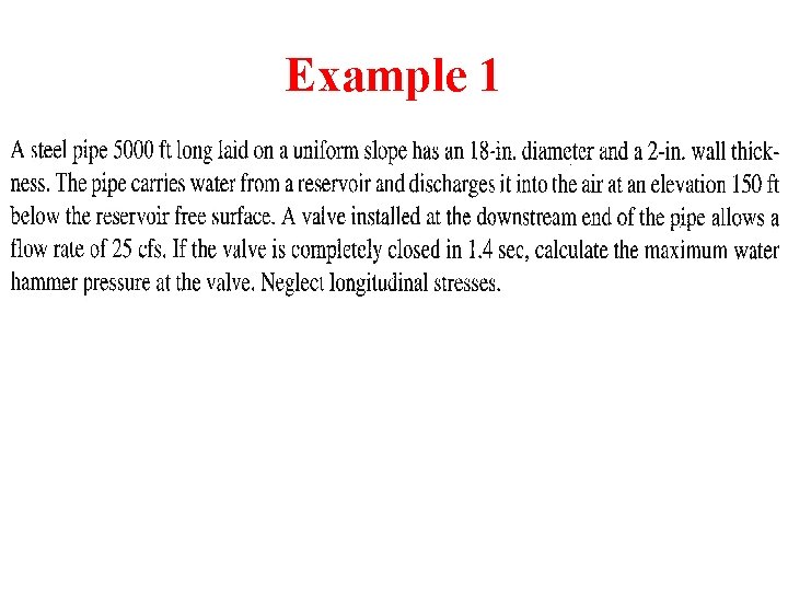 Example 1 