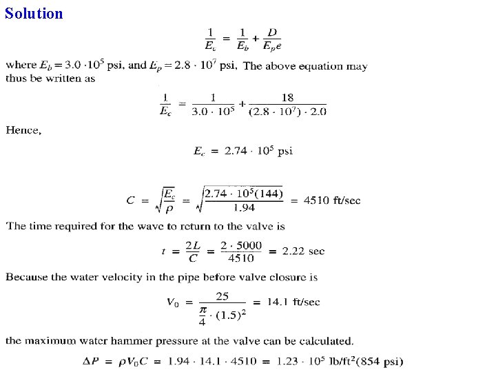 Solution 