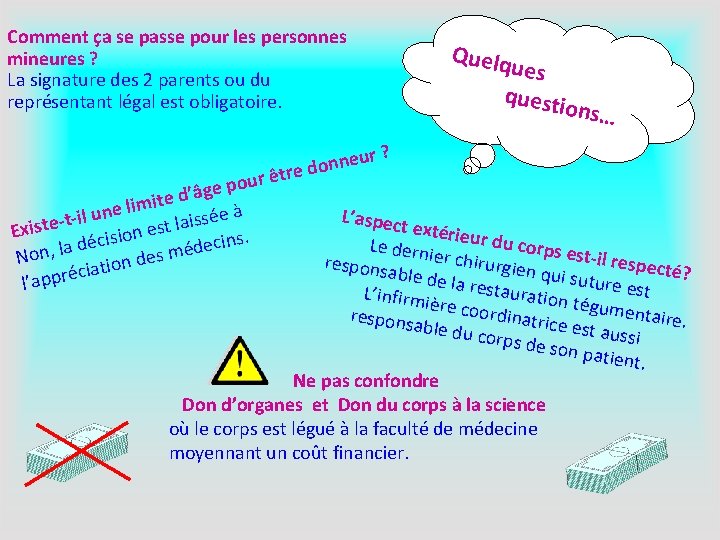 Comment ça se passe pour les personnes mineures ? La signature des 2 parents