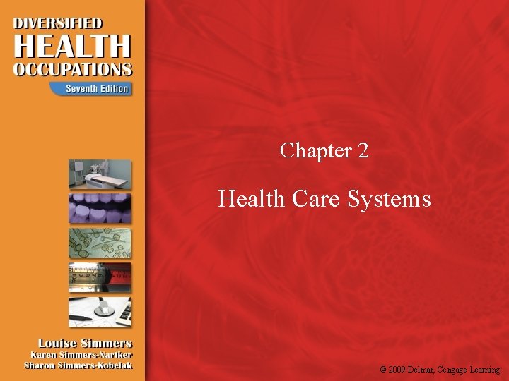 Chapter 2 Health Care Systems © 2009 Delmar, Cengage Learning 