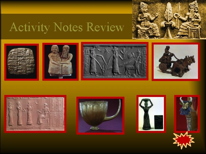 Activity Notes Review 