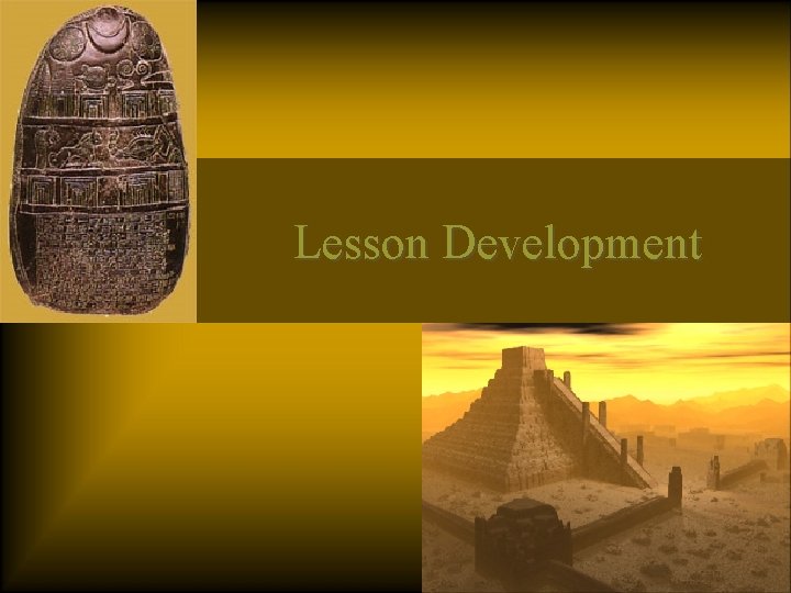 Lesson Development 
